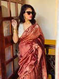 Pure Bengal Matka Silk Jamdani